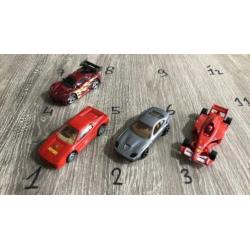 Hot wheels Ferrari modellen €4,- per stuk VAVB Hotwheels
