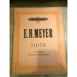 E. H. Meyer - Suite voor 2 trompetten, 2 piano's, slagwerk