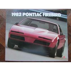 1982 Pontiac Firebird brochure