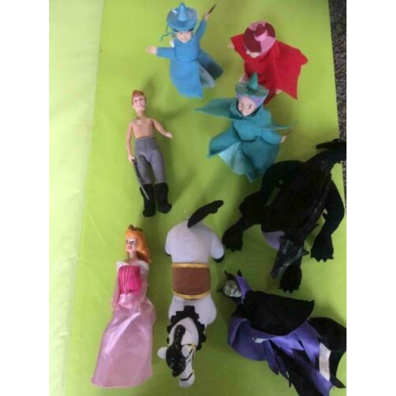 Verzameling Disney poppen