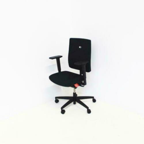 RM Office Type Linea Bureaustoelen, NIEUW, Zwarte stof