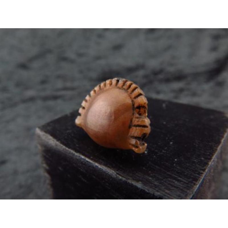 Egyptian crystal Cowrie shell amulet