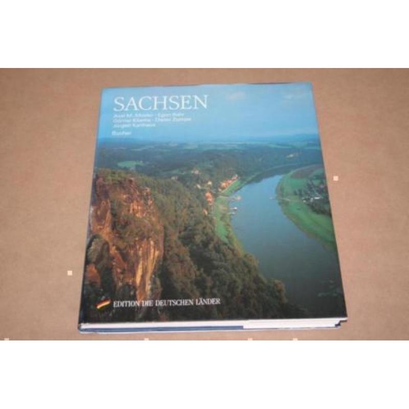 Fraai groot boek over Saksen (deelstaat Duitsland) !!