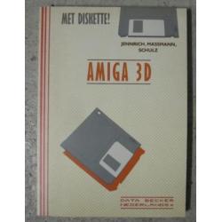 Commodore Amiga Boek AMIGA 3D Data Becker