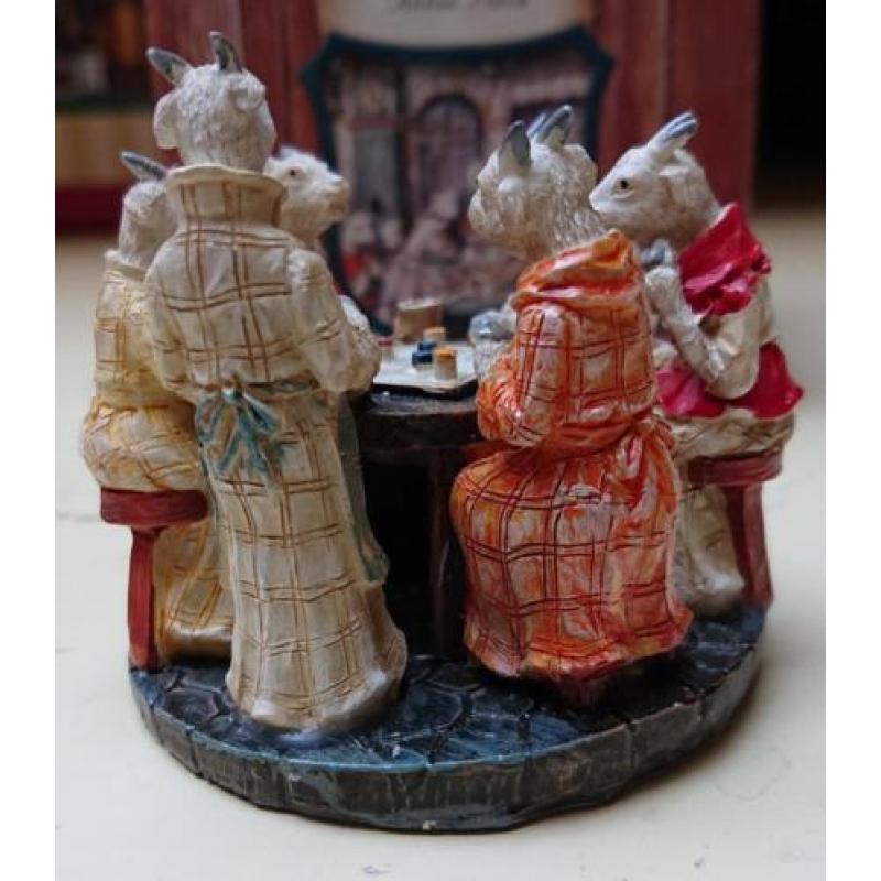 Kerstdorp sprookjesbos efteling miniatuur de 7 geitjes