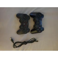 Playstation 3 2 controllers (incl. oplader) 10 spellen