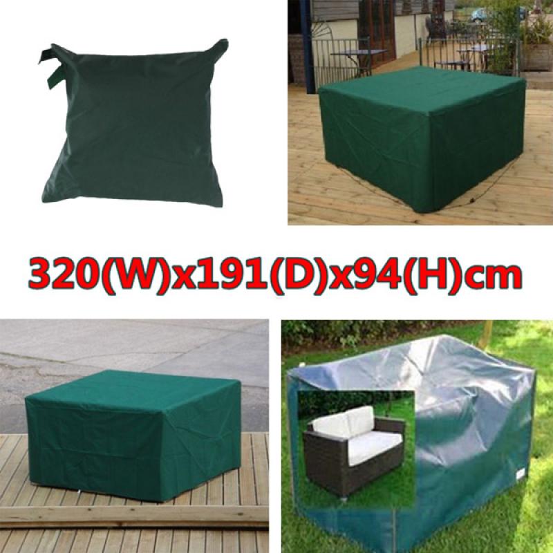 320cmx191x94cm Waterproof Garden Outdoor Furniture Dust Cover Table Shelter