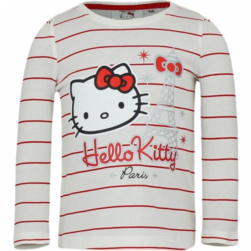 T shirts en poloshirts Hello Kitty Hello Kitty t shirt wit met rood
