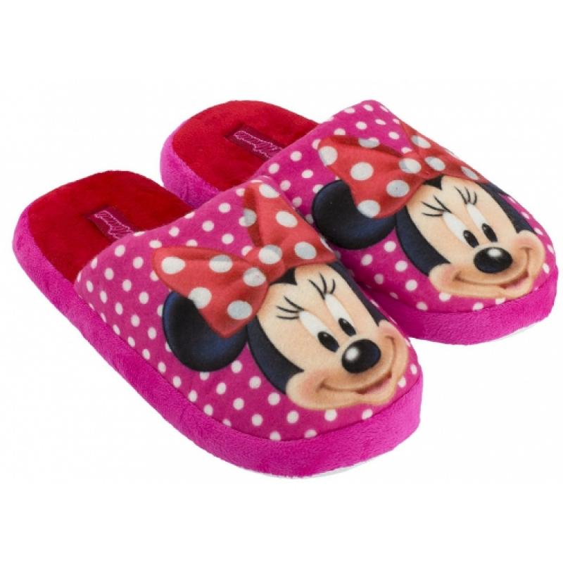 Minnie Mouse pantoffels witte stippen Disney voordeligste prijs