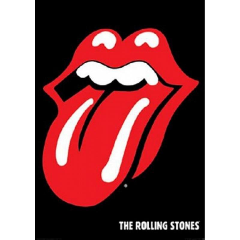 Themafeest Rolling Stones poster 61 x 91,5 cm Geen Woonaccessoires